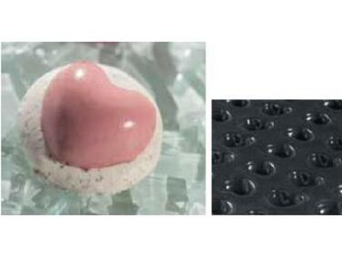 MOULE FLEXIPAN MINI-COEUR 60X40 MATFER - ROBOTS DE CUISINE