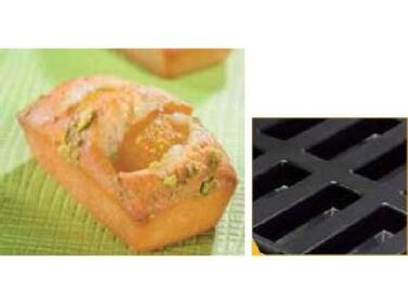 MOULE FLEXIPAN MATFER 60X40 POUR CAKES 90X48 - USTENSILE PÂTISSERIE