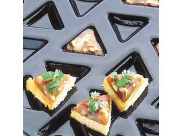 FLEXIPAN MATFER TRIANGLES 45X45, TAPIS DE CUISSON 60X40