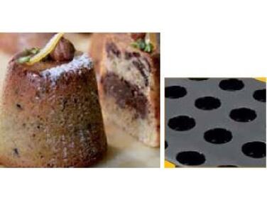 MATFER FLEXIPAN DARIOLES 60X40CM D65X55 - ROBOTS DE CUISINE