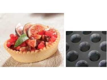 MOULE SILFORM MATFER 60X40, 40 TARTELETTES 58MM - USTENSILE DE CUISINE