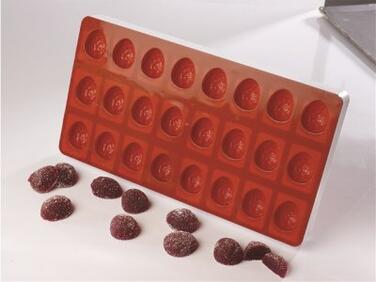MOULE MATFER FLEX 24 EMPLACEMENTS FRAISE POUR PÂTISSERIE