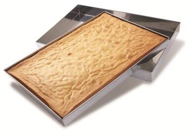 CAISSE À GÉNOISE MATFER EN INOX 60X40CM - USTENSILE DE CUISINE