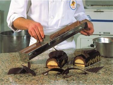 RACLETTE BUCHE INOX MATFER 122X80 POUR BOULANGERIE ET PATISSERIE