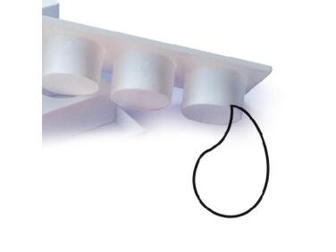 MOULE À GÂTEAU MATFER VIRGUL PLASTIQUE 40X10CM