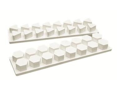 MOULE MINI GÂTEAU ROND MATFER EN PLASTIQUE 40X10CM