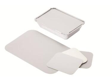 COUVERCLE EN CARTON ALUMINISÉ POUR BARQUETTES MATFER - LOT DE 1000