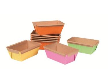 MOULES À CAKE EN CARTON MATFER ASSORTIS - LOT DE 48
