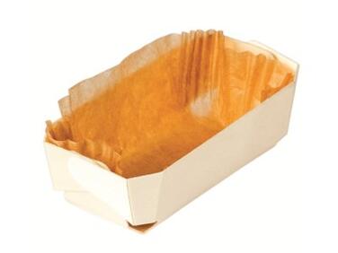 MOULE DE CUISSON EN BOIS MATFER 12X6X4CM - LOT DE 600