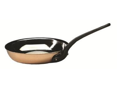 POÊLE ALLIANCE MATFER CUIVRE ET INOX 28CM - TOUS FEUX SAUF INDUCTION