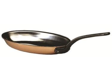 POÊLE À POISSON MATFER ALLIANCE CUIVRE/INOX 36CM