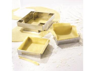 CARRÉ À TARTE INOX MATFER 180X20MM - PÂTISSERIE