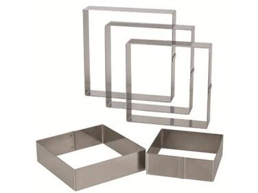 CARRÉ À MOUSSE MATFER 160X160MM - BOULANGERIE ET PÂTISSERIE