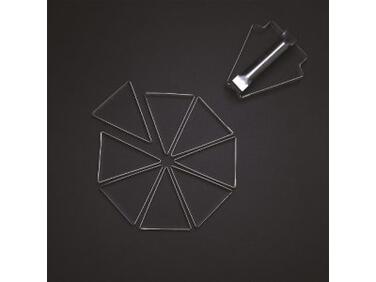 SET DE 8 TRIANGLES MOZAÏK EN INOX - MATFER