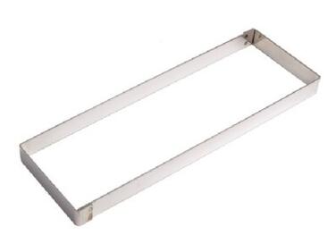 CADRE À FLAN MATFER INOX 370X110X25MM - BOULANGERIE & PÂTISSERIE