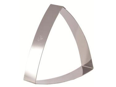 MOULE TRIANGLE BOMBÉ MATFER INOX 190X40MM - BOULANGERIE & PÂTISSERIE