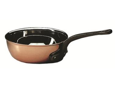 SAUTEUSE ALLIANCE MATFER CUIVRE/INOX 20CM - TOUS FEUX SAUF INDUCTION