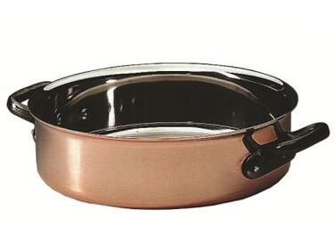 SAUTOIR MATFER ALLIANCE CUIVRE ET INOX 28CM - TOUS FEUX SAUF INDUCTION