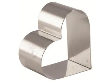 MOULES MATFER NONNETTE COEUR ACIER INOX 80X70X45MM, LOT DE 4