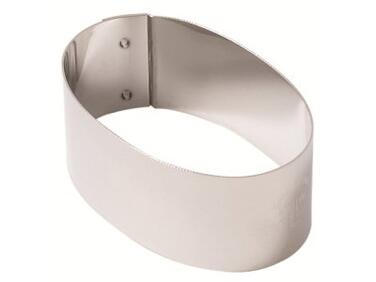 FORMES NONNETTE INOX MATFER 75X45X30MM X4 - PETITS GÂTEAUX