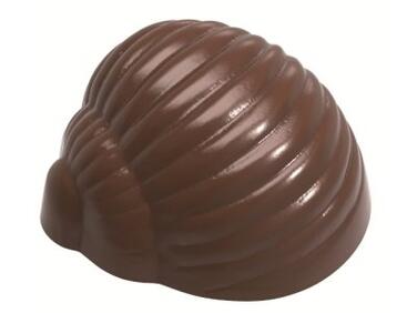PLAQUE DE CHOCOLAT 24 ESCARGOTS MATFER L25MM - BOULANGERIE ET PATISSERIE