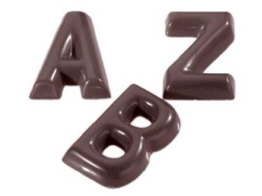 MOULE CHOCO ALPHABET MATFER 275X135MM - 360X195MM