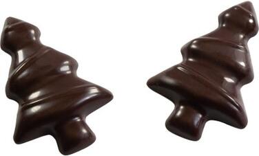 MOULE MATFER POUR 12 MINI-SAPINS EN CHOCO H5 - TRANSPARENT ET RÉSISTANT