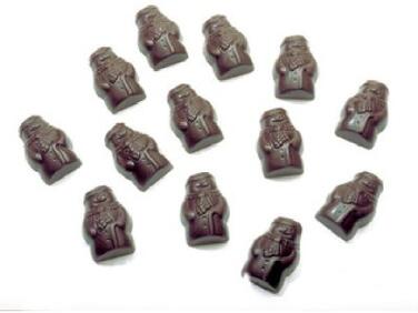 MOULE À CHOCOLAT BONHOMME NEIGE 40 EMPLACEMENTS 3X2 SANS BPA - MATFER