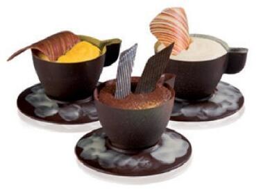 MOULE CHOCOLAT ESPRESSO 7 EMPREINTES - MATFER 275X135MM