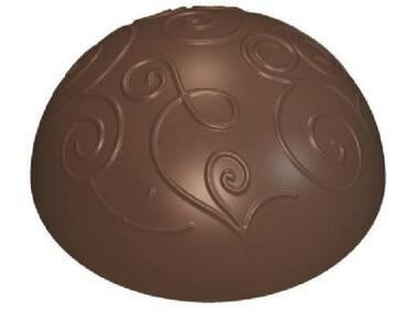 PLAQUE MATFER ARABESQUE 28 EMPREINTES 8G POUR PÂTISSERIE