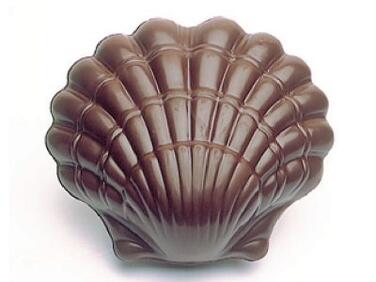 PLAQUE DEMI-COQUILLES ST JACQUES POLY 2 EMP MATFER 275X135MM