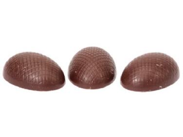 PLAQUE À BONBONS MATFER DEMI-ŒUFS X45 - BOULANGERIE ET PÂTISSERIE