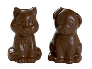 MOULE MATFER 2 CHIENS EN POLYCARBONATE 88X55MM