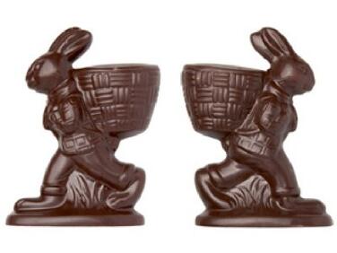 MOULE CHOCOLAT LAPIN AVEC PANIER SANS BPA - MATFER