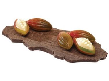 PLAQUE CHOCOLAT FÈVE CACAO MATFER 275X135 MM
