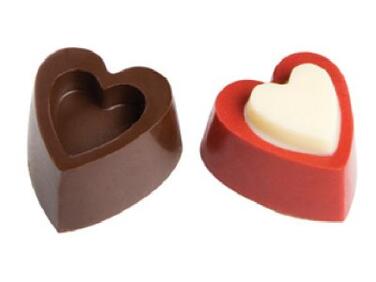 MOULE MATFER 24 BONBONS COEUR RELIEF 275X135 MM