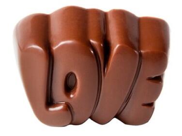 PLAQUE DE MOULES "LOVE" MATFER 24 EMPLACEMENTS - 275X135 MM
