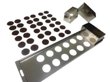 KIT DE TUILES CHOCOLAT ACIER INOXYDABLE 635X167X3MM - MATFER