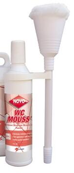 ENSEMBLE BALAI WC MOUSSE NOVO TECHLINEE