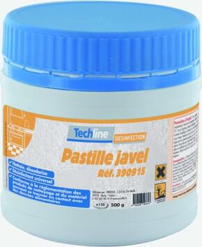 JAVEL PASTILLES TECHLINE BOITE 500G