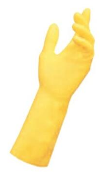 GANT DE MÉNAGE MAPA VITAL 124 JAUNE, LATEX NATUREL, TAILLE 9/10 - CONFORT OPTIMAL