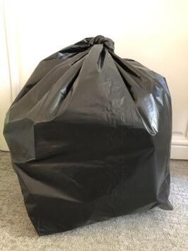 SAC 130L BD 50µ 820X1150MM SANS LIEN NOIR C/10X20