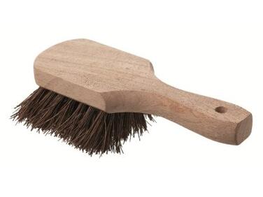 BROSSE WOK MATFER EN COCO AVEC MANCHE EN BOIS L216
