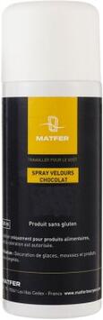 SPRAY VELOURS MATFER CHOCO ROUGE À BASE DE BEURRE DE CACAO 400ML
