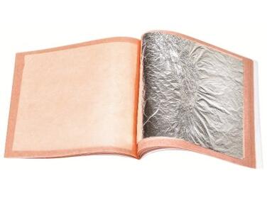 CARNET MATFER 25 FEUILLES ARGENT COMESTIBLE 999‰ 80X80MM