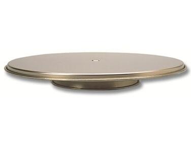 PLATEAU TOURNANT EN INOX MATFER 300X38MM POUR BOULANGERIE ET PÂTISSERIE