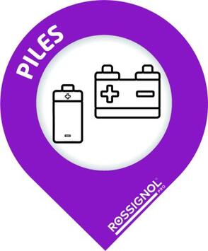 LOT DE 10 STICKERS ADHÉSIFS EN VINYLE BRILLANT - FORME GOUTTES VIOLET