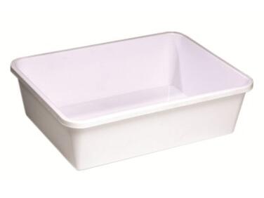 BAC À PÂTONS BLANC MATFER 530X400X150MM POUR BOULANGERIE