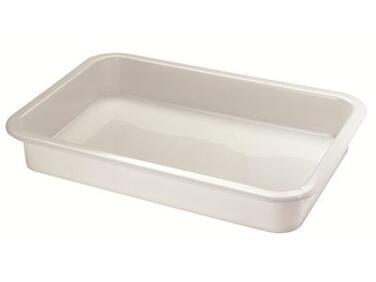 BAC DE FERMENTATION MATFER PEHD 600X400X80MM 12L BLANC