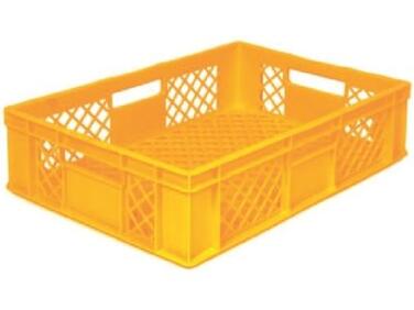 BAC DE STOCKAGE MATFER JAUNE 60X40X15 CM - MANUTENTION